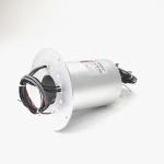 Waterproof IP65 Gigabit Ethernet Slip Ring 100mm For Turntable Equipment