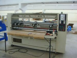 Wholesale Vertical Semi Automatic Die Cutting Machine , Carton Paper Folding Machine 2200mm from china suppliers