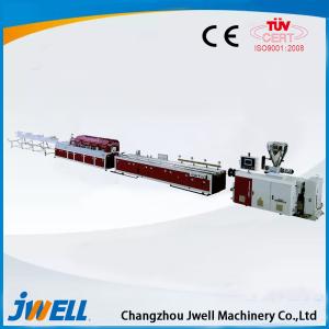 Wholesale Jwell PE/PP WPC plastic extrusion line for wood tray or floors from china suppliers