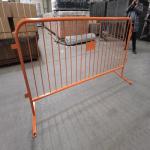 Aluminum Iron Crowd Control Fencing Temporary Road Barriers OEM ODM