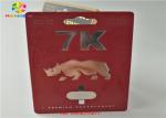 Sex Pill Blister Card Packaging 3D Display Box Capsule Paper Box With Double