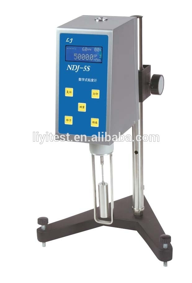 500ml Sample Dosage Digital Rotary Viscometer / Portable Rotational Viscometer