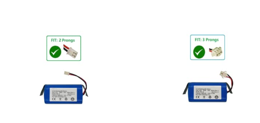 2022 Premium High-end 2600mah Sweeper 14.4V/14.8V Lithium Ion Battery Pack
