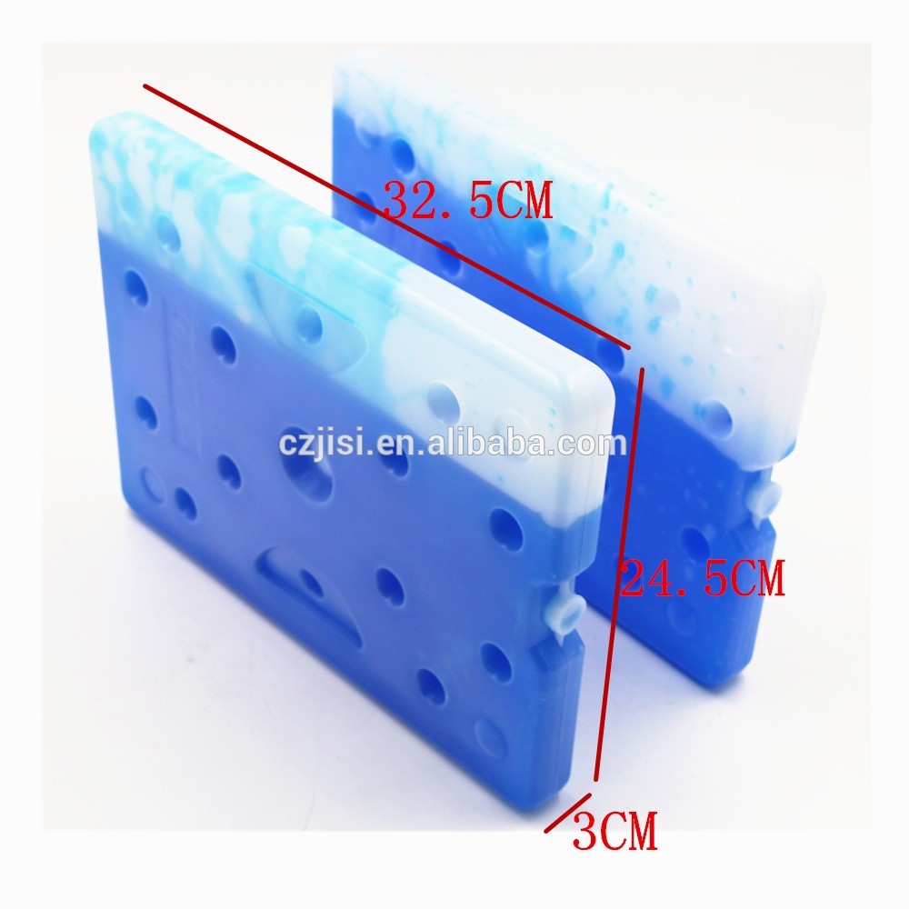 PCM Material Reusable Durable HDPE Plastic Large Cooler Ice Packs For Medical Vaccine Blood Shi
