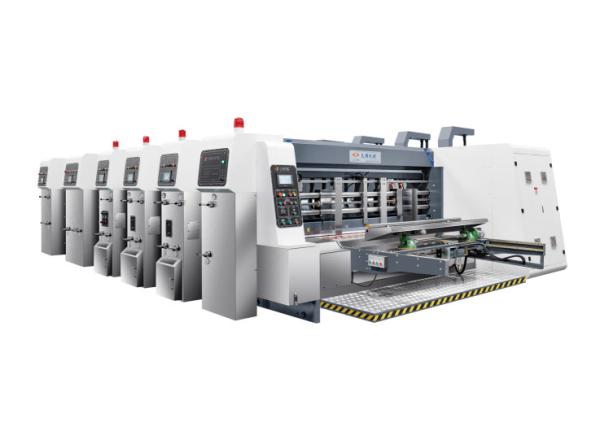 High Speed Automatic Steel Flexo Printing Corrugated Box Slotting Die Cutting