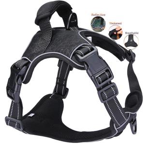 Wholesale No Pulling Comfort Soft Dog Harness Lightweight Sponge Nylon Puppy Harness S-XL from china suppliers