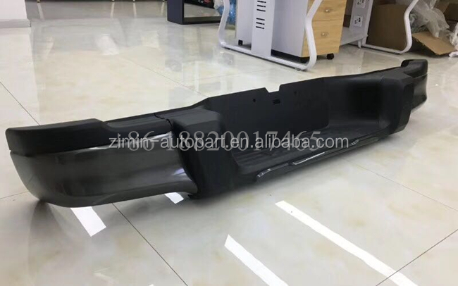 Auto Parts Black Chromed Rear Bumper For Toyota Hilux Rocco 2018 Standerd Size
