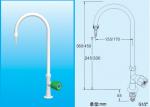 Hopui Solid Brass Single / Three Way Water Tap Lab Fittings CE Certification