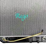 Isuzu Trooper Cooling Radiator Replacement Brazed Aluminum Extruded Core