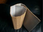 Cork pads on sheet for protective glass,25*25mm