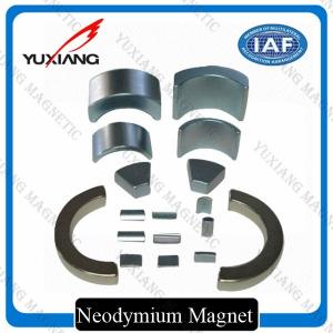 China Sever Motor Neodymium Iron Boron Magnets , N38SH Tiny Strong Magnets OEM / ODM on sale