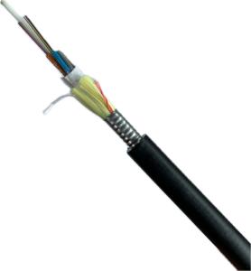 Wholesale 12/24/36/48 /96 Cores Singlemode ADSS ARSS Fiber Optic Cable With Steel Tape Armor from china suppliers
