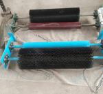Motor Electric Rotary Nylon Cleaning Roller Brush Belt Cleaner For Conveyor Belt