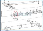 VOE4784843 VOE 4784843 Piston Rod Seal For Cylinder SUNCARSUNCARVOLVO L90B L120C
