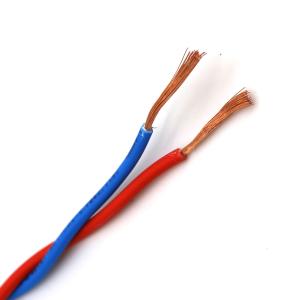 Wholesale Stranded Copper 2 Core Wire Cable 0.5mm-6mm Twisted Pair RVS Electrial Wire Cable from china suppliers