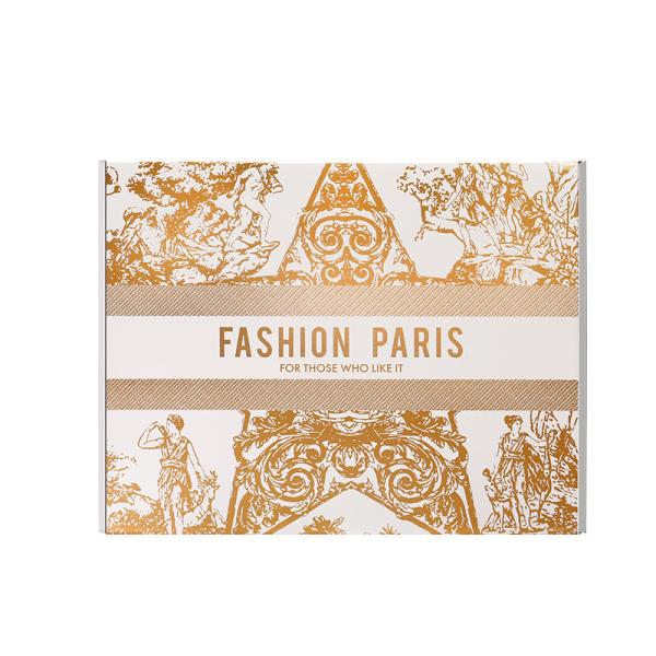 Customized Luxury Glossy Gold Printed Transport Paper Box For Mailing Gifts