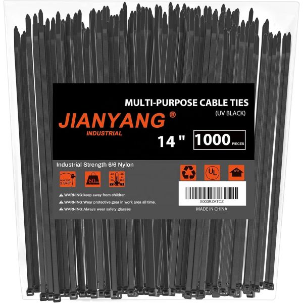 4.6mm Width Plastic Wire Straps 200/300/350/450mm Length With 100 LBS Tensile Strength