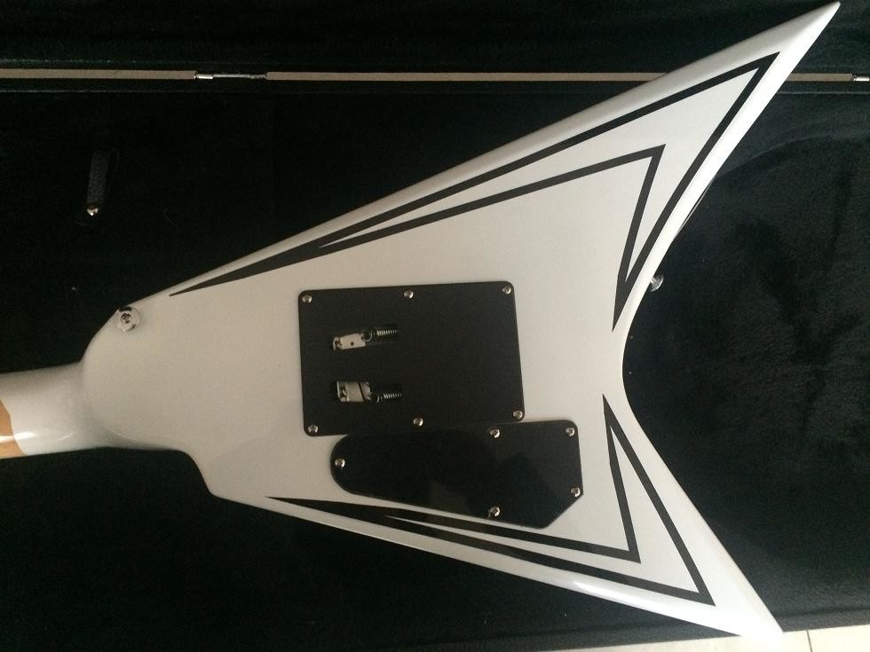 6 strings LTD flying V model electric guitar floyd rose bridge rosewood fingerboard custom guitar