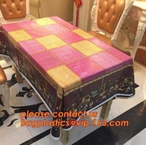 Wholesale Popular Colorful Plastic Pvc Dining Table Cover,PVC PEVA compound table cloth/ covers,Eco-Friendly Adhesive Tablecloth R from china suppliers