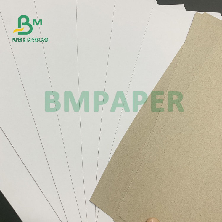 615mm X 860mm 350gsm Duplex Board For Box Packing Recycled Pulp 