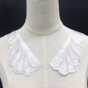 Wholesale Lace Applique Collar Embroidery Neckline Diy Accessories Three-dimensional Collar from china suppliers