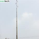 lockable pneumatic telescopic mast 25m-350kg payloads-NR-5.2-25-350L-8S-160-335