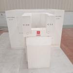 High MgO Content AZS 33 Brick for Float Table Channel in Fused Cast Refractories