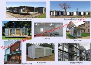 Wholesale Modern Environmental Prefab Container House Multi - Functional Mobile House Easy Assembling from china suppliers