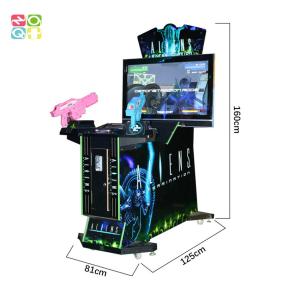 Wholesale 42&quot; Screen Plywood Cabinet HD Aliens Shooting Arcade Game Machine For 2 Player from china suppliers