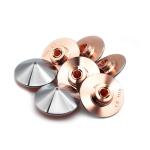 Original Single 1-5mm Height Copper Laser Nozzle For Laser Cutting Hea