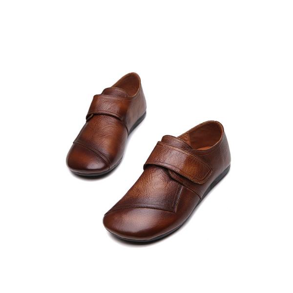 S401 Leather Shoes Handmade Toe Layer Cowhide High Quality Women'S Shoes Custom