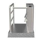 RFID Reader Automatic Tripod Tunrstile Aluminum Base Plate Pedestrian Access