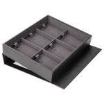 Luxury Jewelry Display Box Many Inserts Custom Logo Eco - Friendly With Mirror