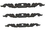 Black Antique Furniture Pulls Ornament Cabinet Handle Decorative Hardware