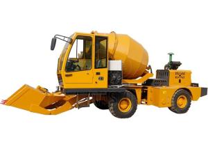 Wholesale Portable Cement Concrete Transit Mixer Self Loading Mobile Concrete Mixer Truck from china suppliers
