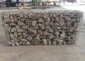 China Galfan Welded Gabion Mesh Hot Dipped Galvanized Gabion Basket Retaining Wall on sale