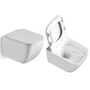 Wholesale Washdown P Trap Wall Hung Toilet Elongated With Concealed Cistern from china suppliers