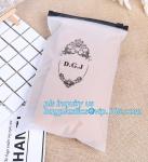 Apparel Garment Clothing package PE slider zip bag, zipper ziplock packaging