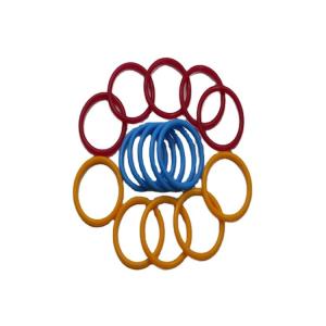 Wholesale Freely Customized Color Silicone O-Ring Seals for Oil Resistant Solutions from china suppliers