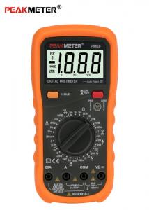 China Auto Power Off Handheld Digital Multimeter , Diode Automatic Tester With Continiuty on sale