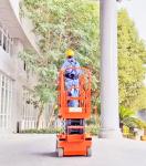 Mini Scissor Lifts 6 Meter Working Platform For Painting