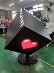 Customized 640x640 Led Cube Screen 6 Sides Showing