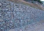 3.5mm Dia Size 1x1x0.5m Silver Galvanized Gabion Box