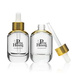 Wholesale Liquid Serum Dropper Bottles Cosmetic Packing Hot Stamping from china suppliers