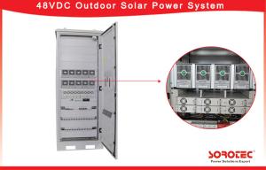 China 48VDC Telecom Solar Power Systems , Outdoor Telecom Rectifier System 50A Maximum Input on sale