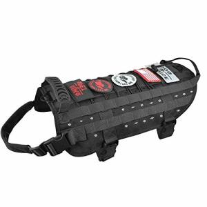 Wholesale Outdoor Breathable Dog Walking Harness , Waterproof Tactical Dog Harness Backpack from china suppliers