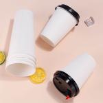 Customized Disposable Paper Cup Coffee Cup Single-layer Corrugated Wallpaper