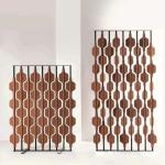 Modern Colorful Stainless Steel Hotel Furniture Metal Hotel Lobby Room Partition