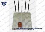 5 Band Remote Control Jammer Cellphone Lojack GPS Signal Jammer