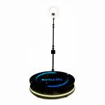 Slow Spinner Automatic 360 Photo Booth Metal Turntable Phone iPad Gopro Holder
